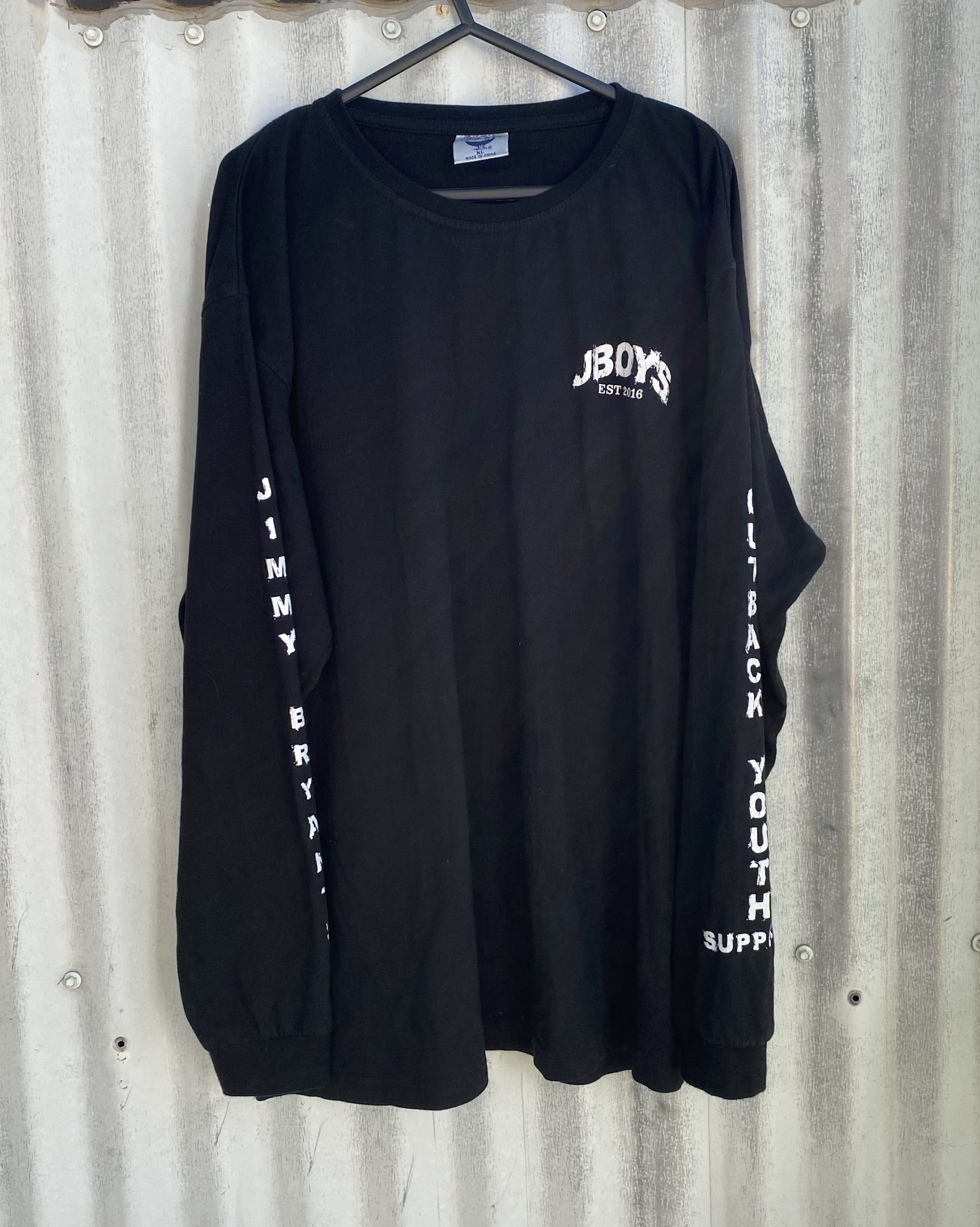 JBOYSJBOYS Long Sleeved Black T-Shirts | JBOYS